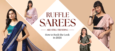 Ruffle Sarees are Still Trending: How to Rock the Look in 2025