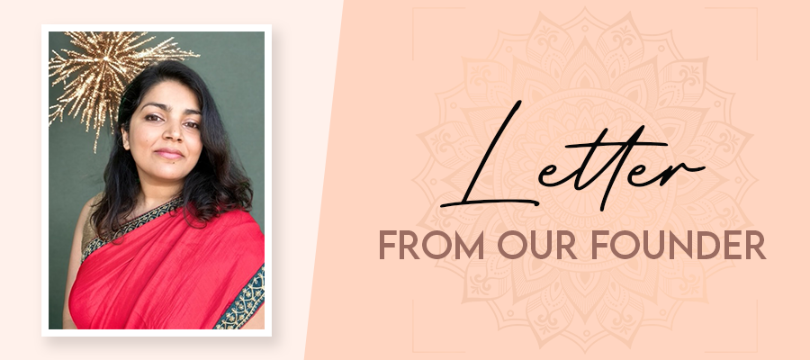 A Letter From Our Founder