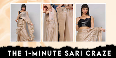 Love saris but can't drape? No worries!