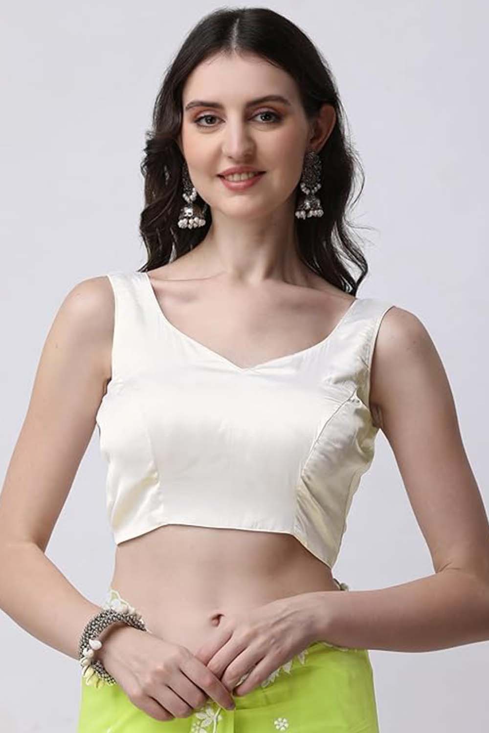 Ghazal Green Sequin with Embroidered Georgette Saree