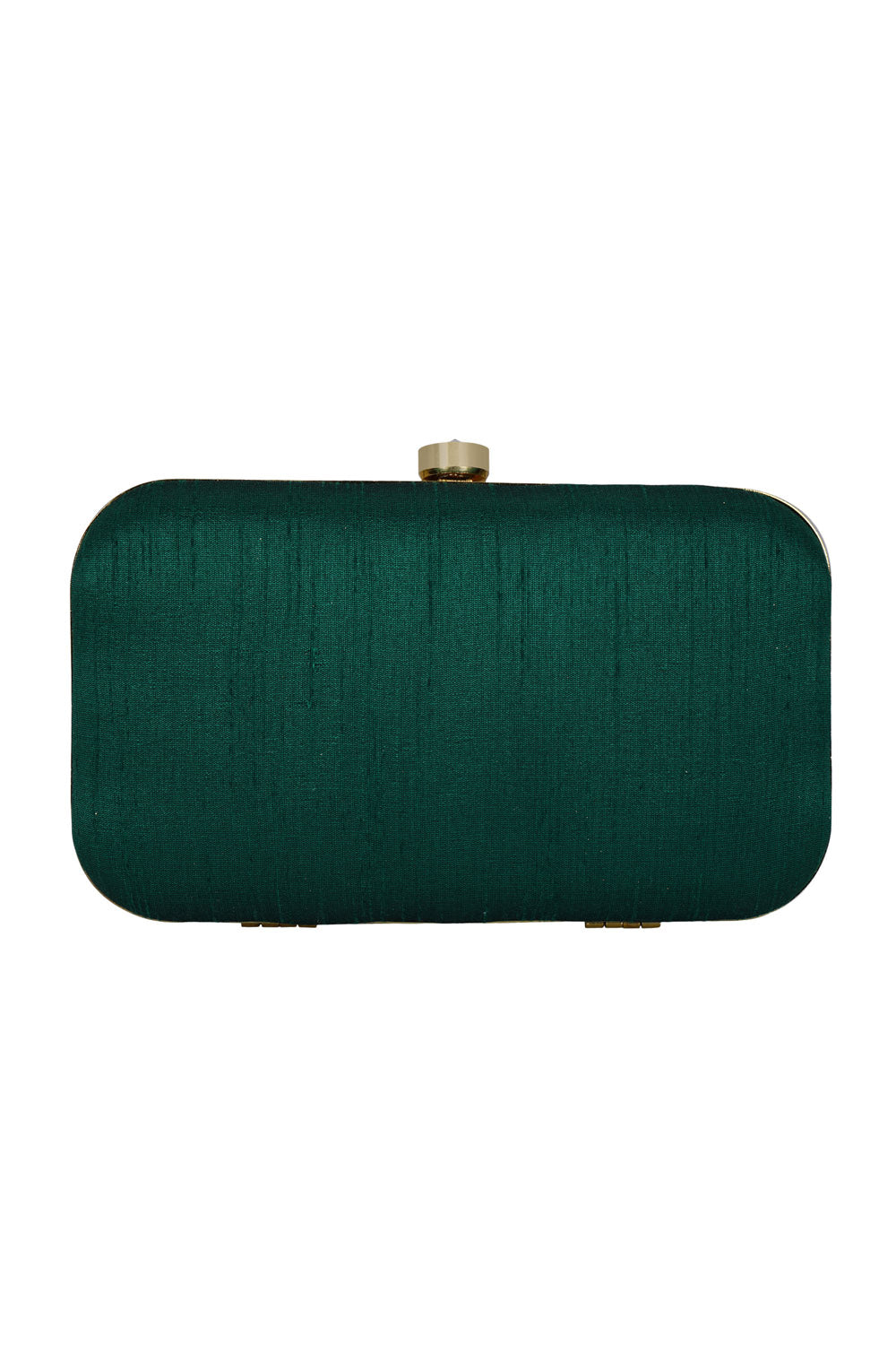 Designer Black with White & Blue Floral Beads & Pearls Evening Bag