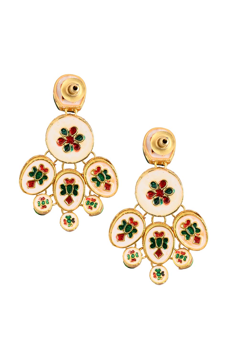 Siya Handcrafted Kundan Earrings