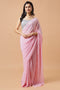 Shayla Dusty Pink Dusty Pink Georgette One Minute Saree