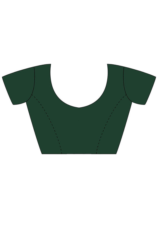 Shari Light Green Net Embellished Ready To Wear One Minute Saree