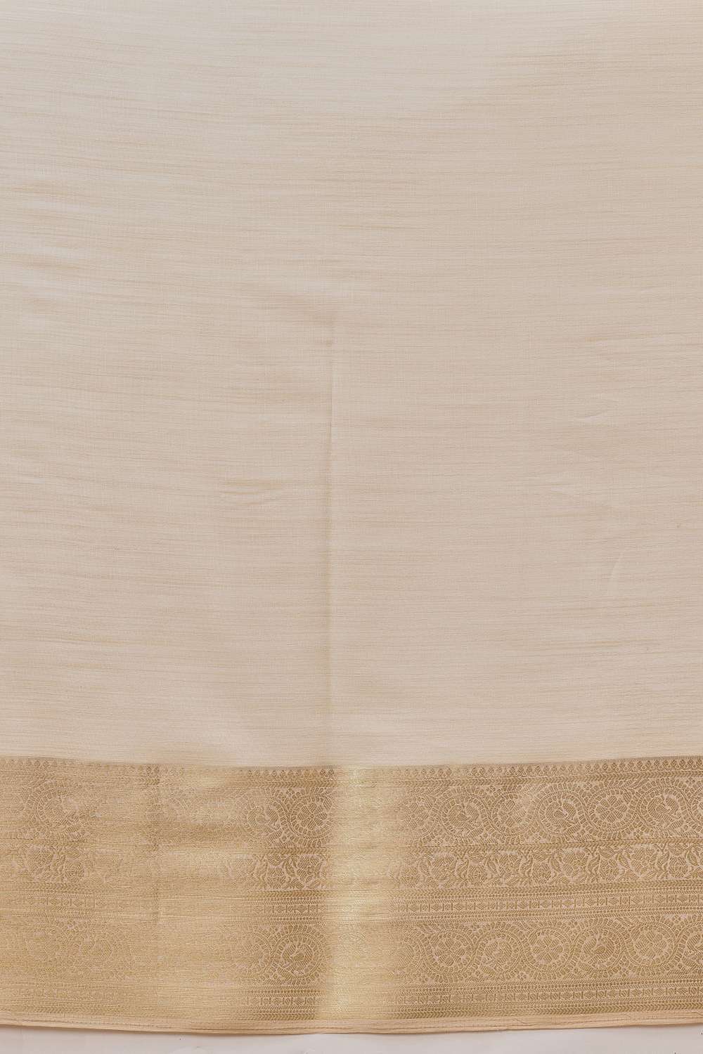 Prisha Beige Georgette Woven Ready to Wear One Minute Saree