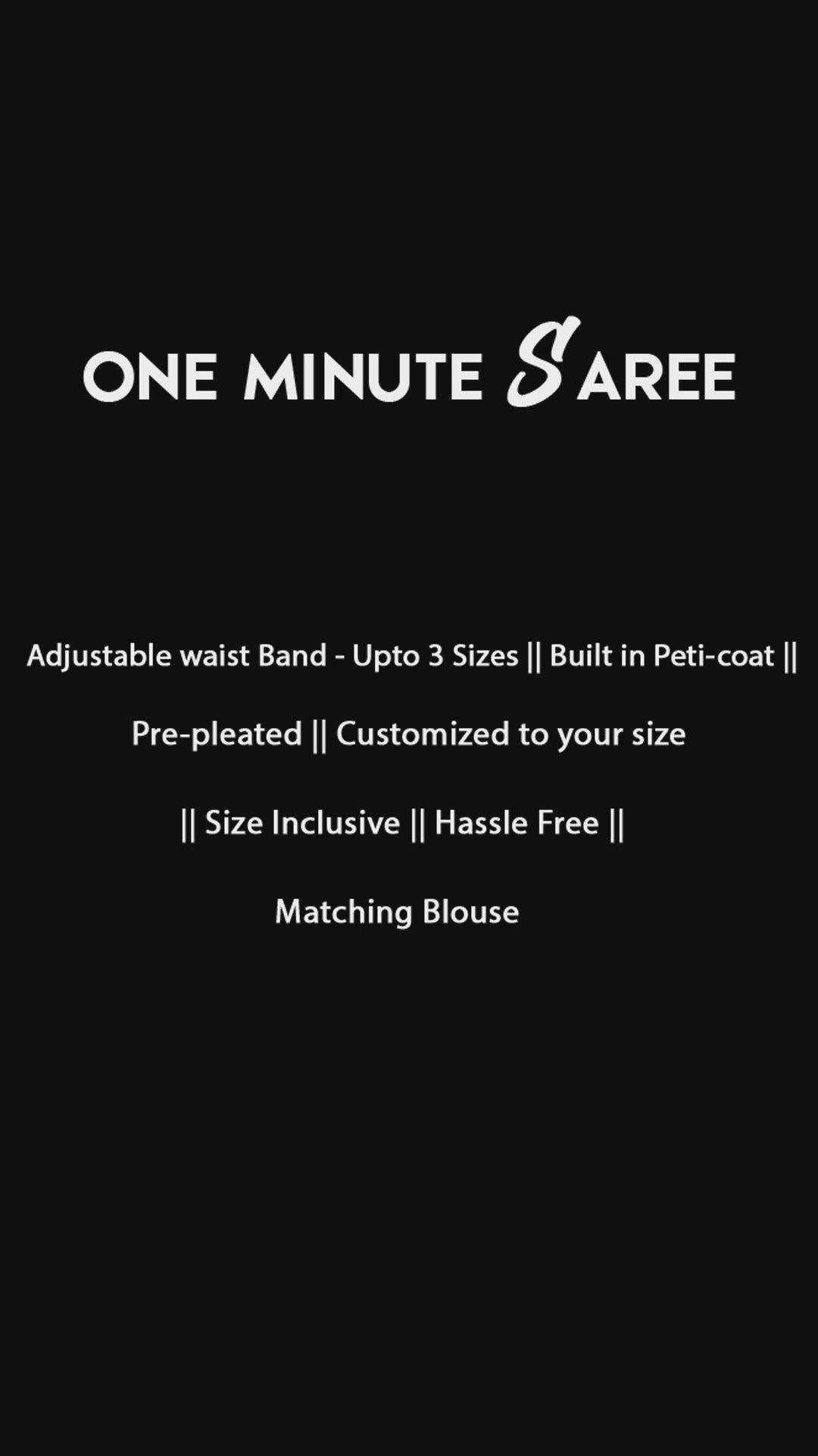 Chloe Beige Georgette Floral Sequins One Minute Saree