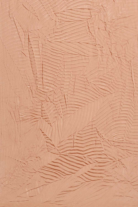 Buy Ruth Peach Solid Pure Crepe One Minute Saree Online