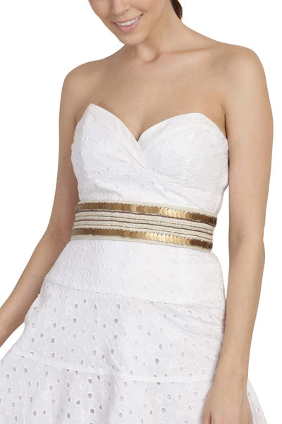 Buy Embellished Saree Belt in Natural & Antique Online