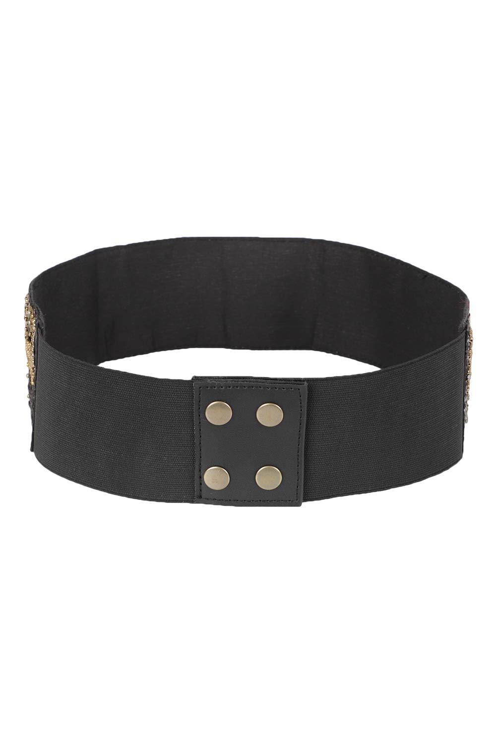 Shop Embellished Saree Belt in Black & Antique at best offer at our  Store - One Minute Saree