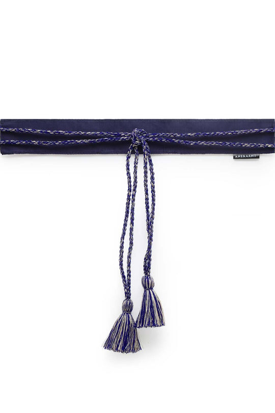 Shop Floral Sequins Work Saree Belt in Royal Blue & Multi at best offer at our  Store - One Minute Saree