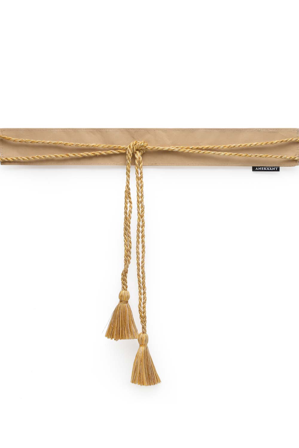 Shop Geometric Floral Bead Work Saree Belt in Gold & Multi at best offer at our  Store - One Minute Saree