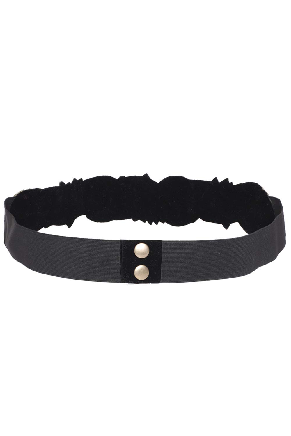 Shop Floral Sequins Work Saree Waist Belt in Peach & Gold at best offer at our  Store - One Minute Saree