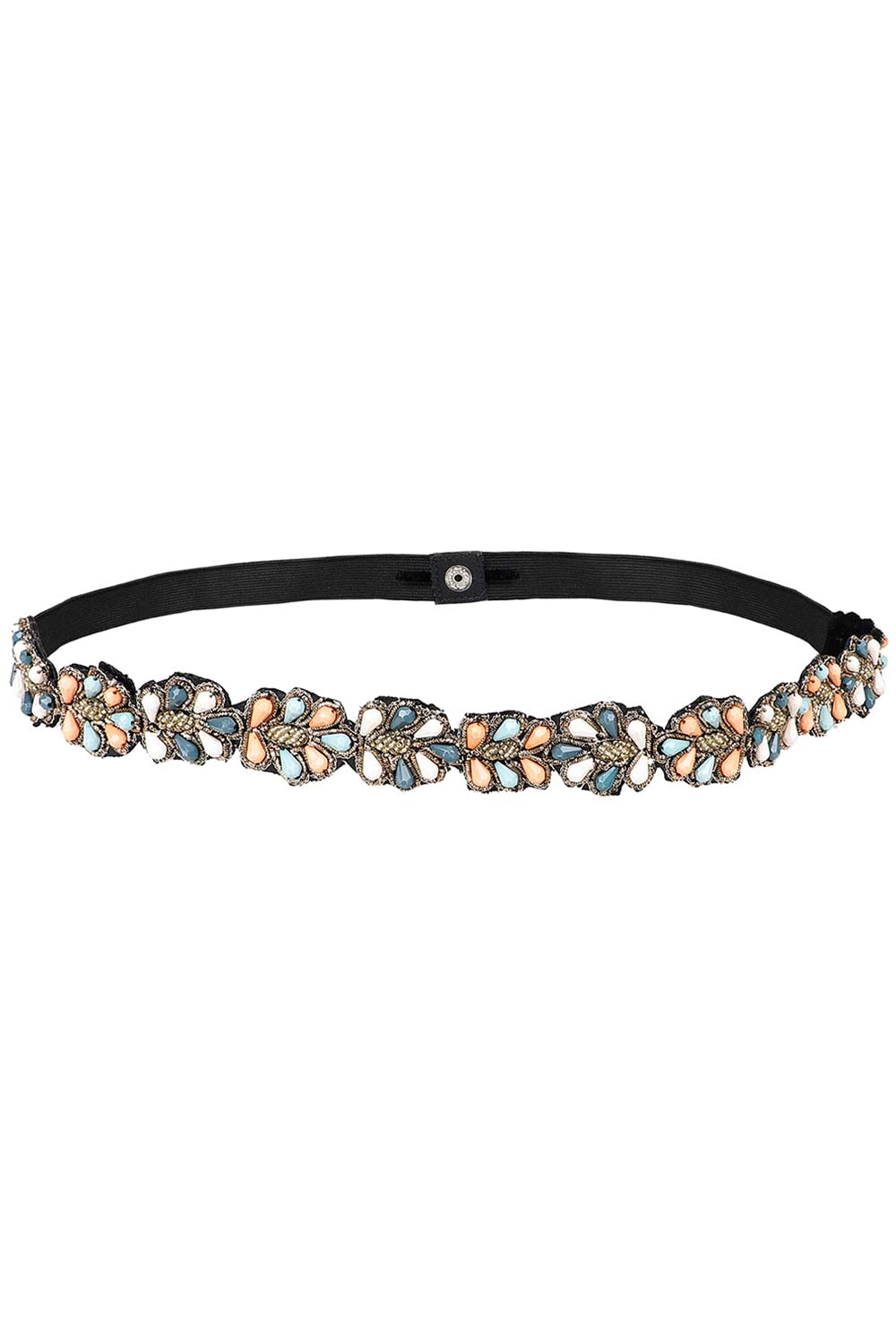 Buy Embellished Saree Belt in Multi Online - One Minute Saree