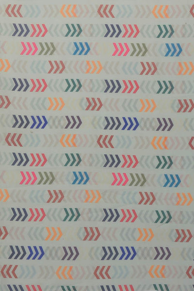 Buy Radha Sea Green Abstract Print and Sequins Georgette One Minute Saree Online - Front