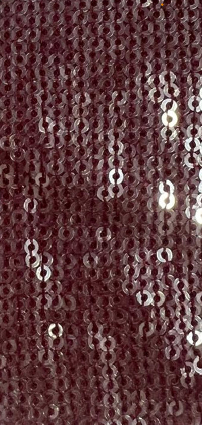 Buy Kanchan Burgundy Water Sequins One Minute Saree Online - Zoom Out