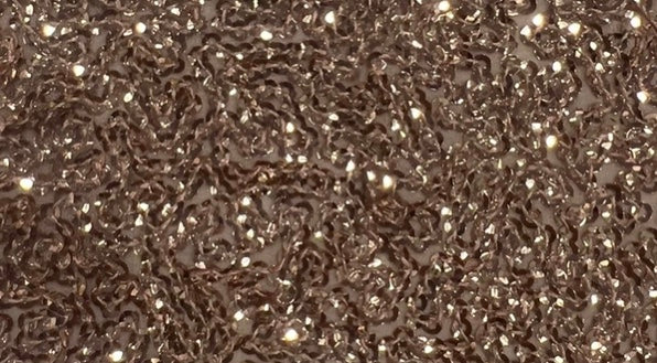 Buy Ujas Rose Gold Scattered Sequins One Minute Saree Online - Zoom Out