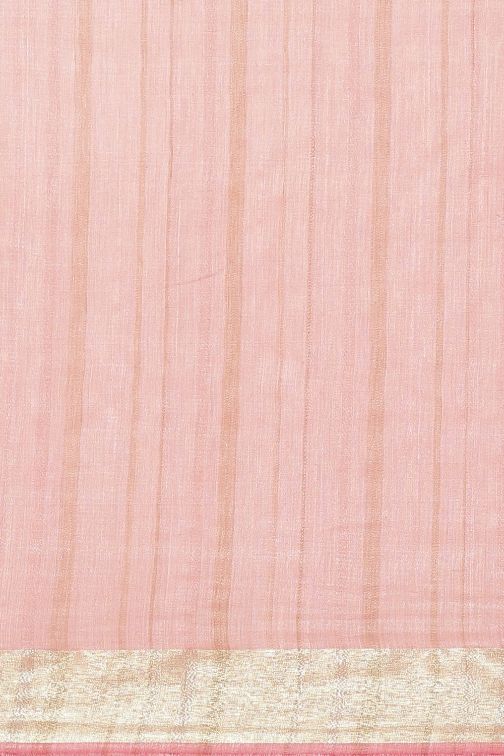 Buy Zahara Pink Woven Silk One Minute Saree Online - Front