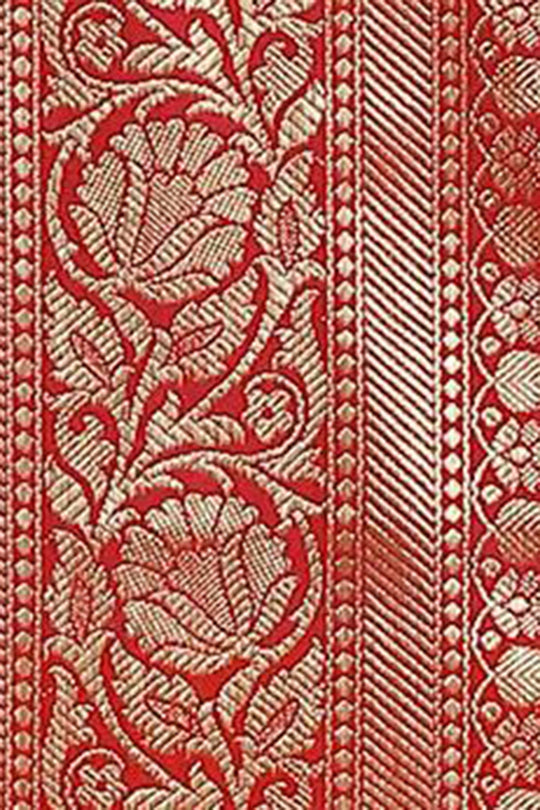 Buy Payal Pink Woven Art Silk One Minute Saree Online - Back