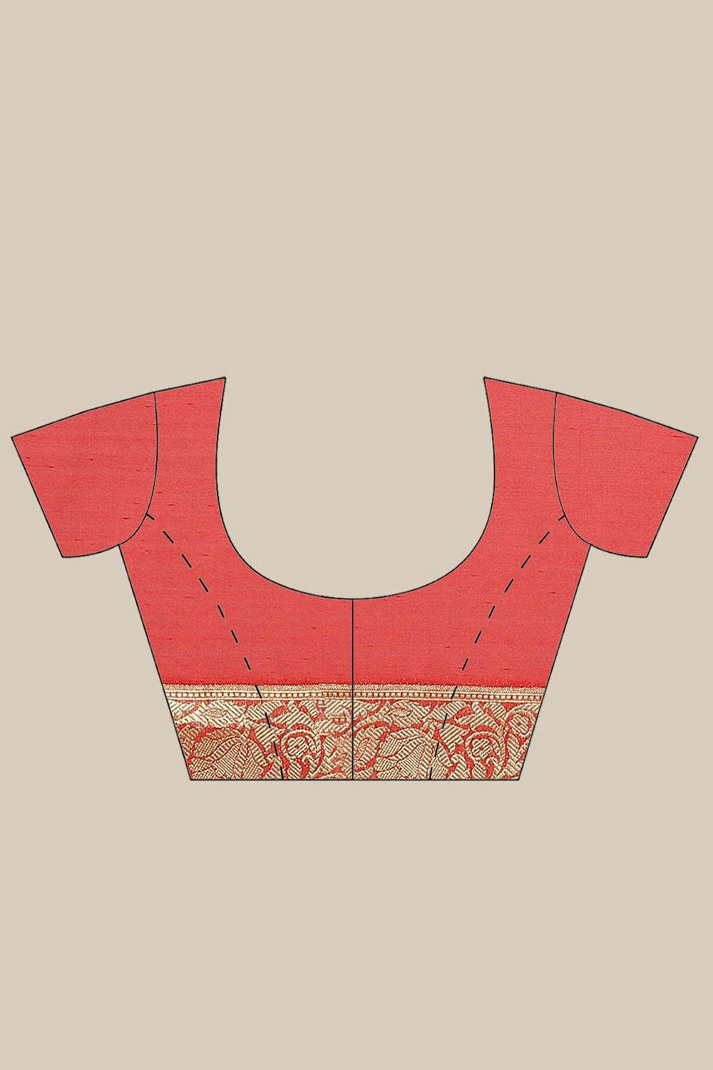 Buy Pia Navy Blue Woven Art Silk One Minute Saree Online - Side