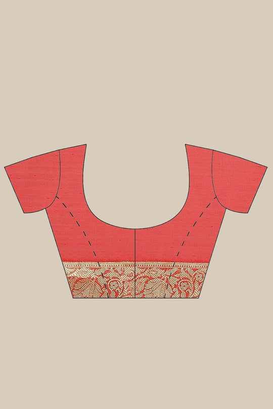 Buy Pia Navy Blue Woven Art Silk One Minute Saree Online - Side