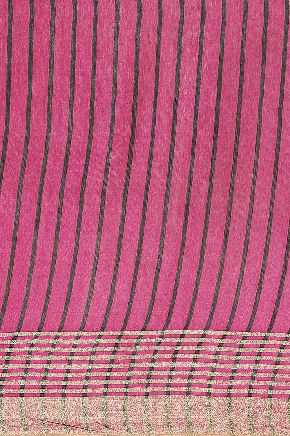 Buy Ana Multi-Color Woven Cotton Silk One Minute Saree Online - Front