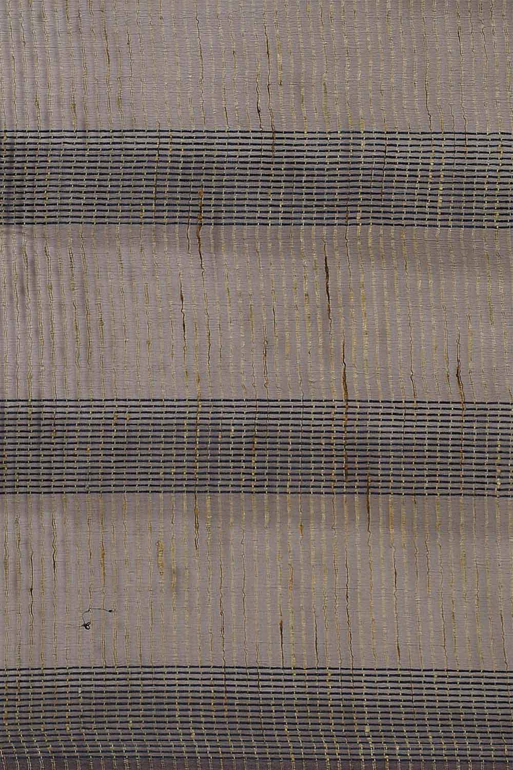 Buy Gina Navy Blue Woven Art Silk One Minute Saree Online