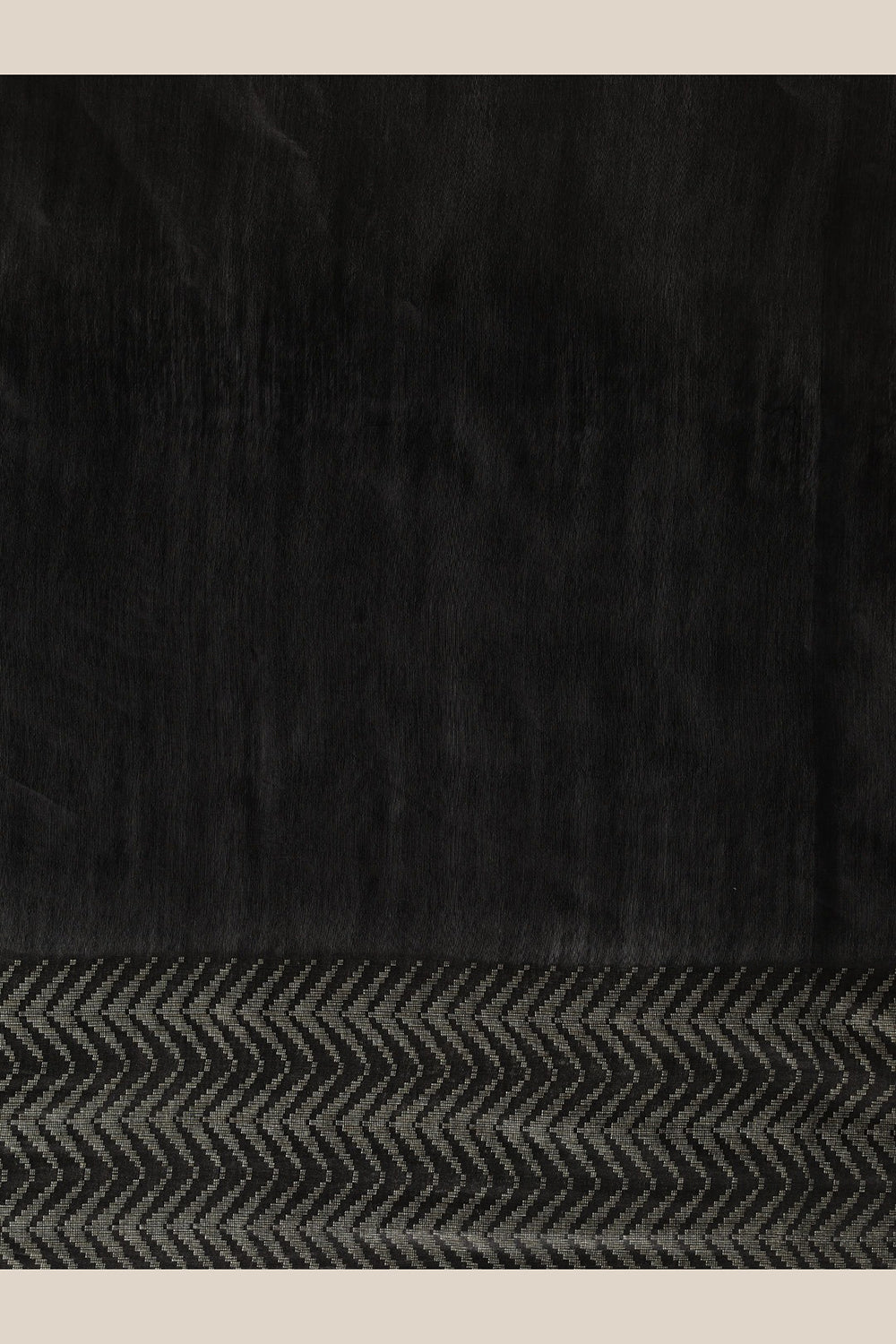 Buy Gina Black Woven Cotton Silk One Minute Saree Online