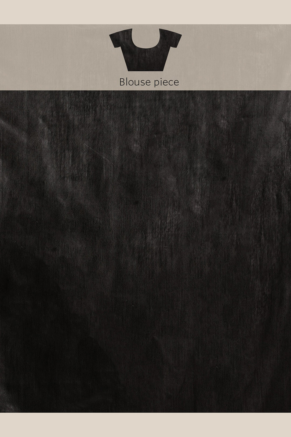 Buy Gina Black Woven Cotton Silk One Minute Saree Online - Side