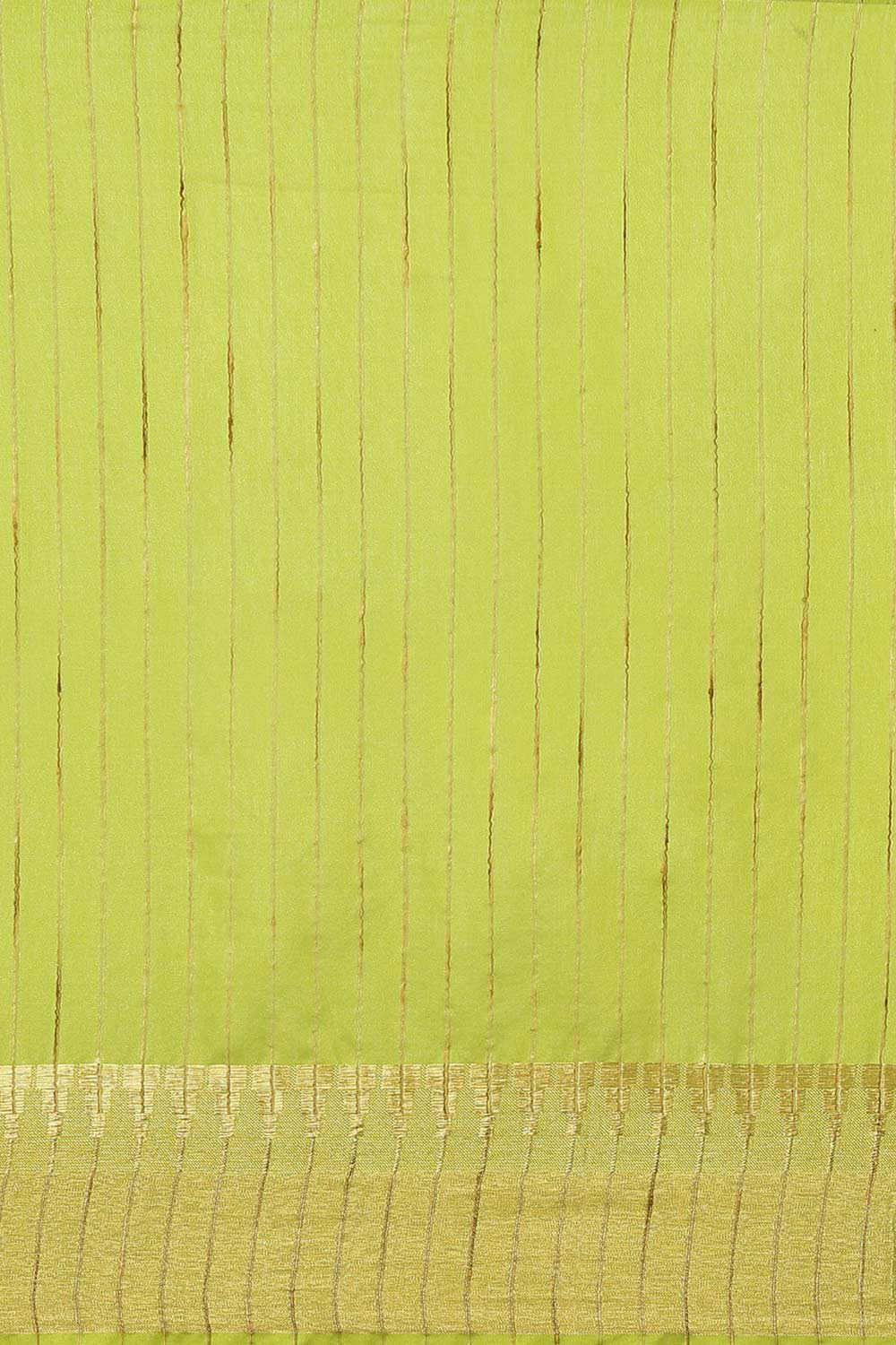 Buy Airana Light Green Zari Woven Blended Silk One Minute Saree Online