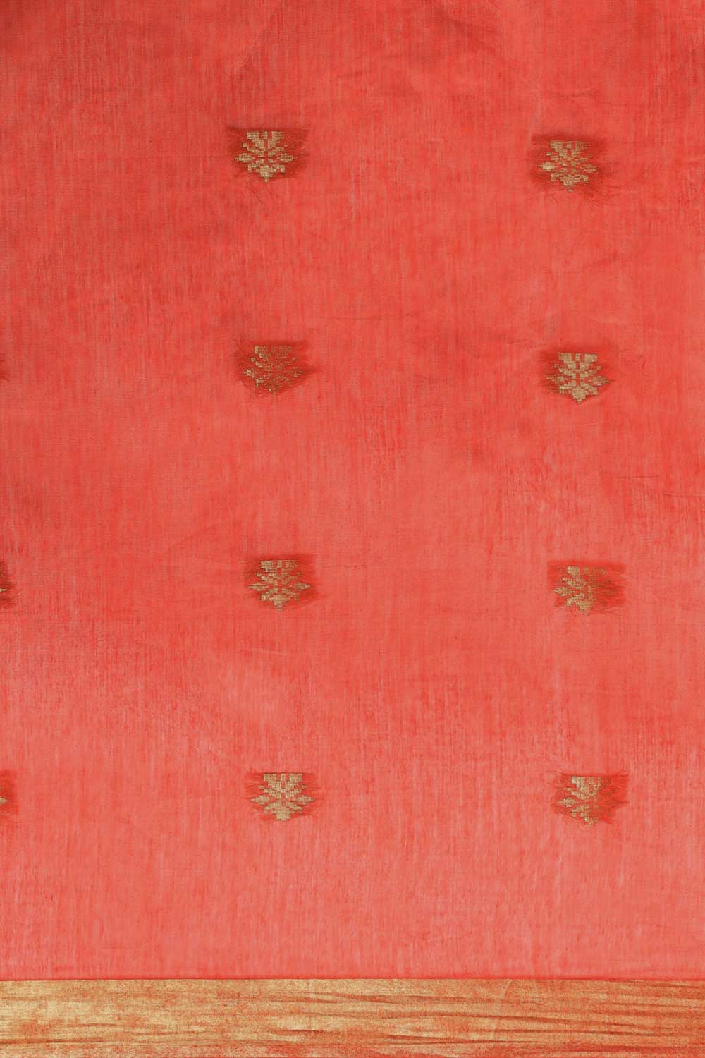 Buy Fergie Red Zari Woven MODAL SILK One Minute Saree Online