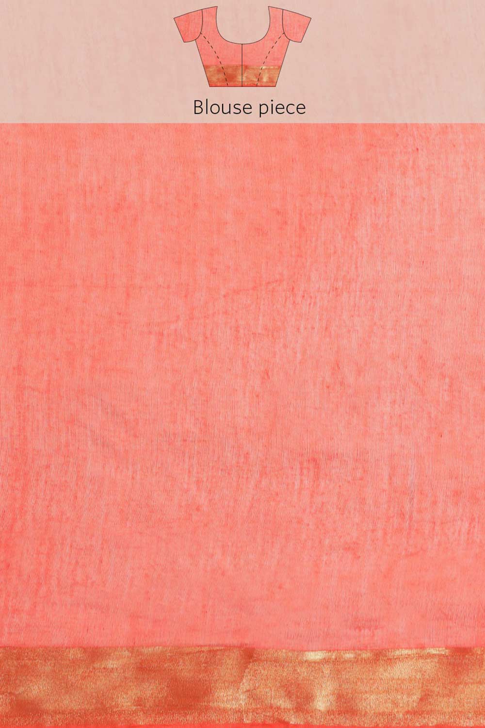 Buy Fergie Red Zari Woven MODAL SILK One Minute Saree Online - Side