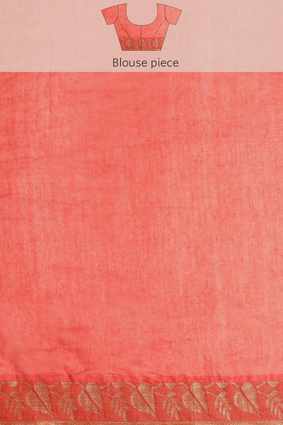 Buy Aaliyah Red Solid MODAL SILK One Minute Saree Online - Side