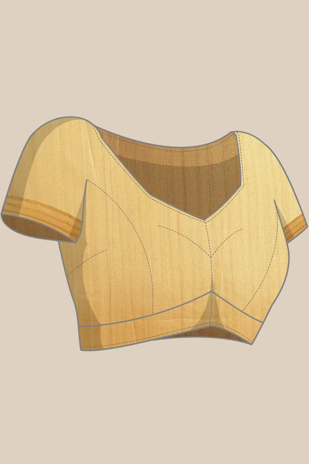 Buy Mandy Multi-Color Soft Art Silk Floral Printed Banarasi One Minute Saree Online - Zoom In