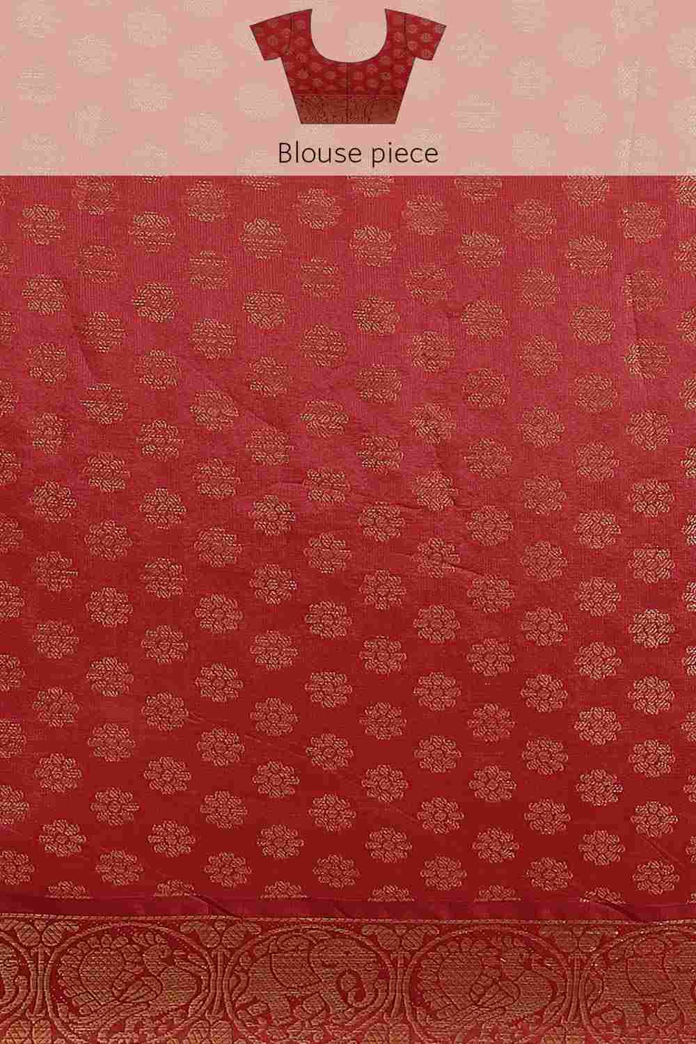 Buy Pista Green Soft Art Silk Floral Printed Banarasi One Minute Saree Online - Zoom In