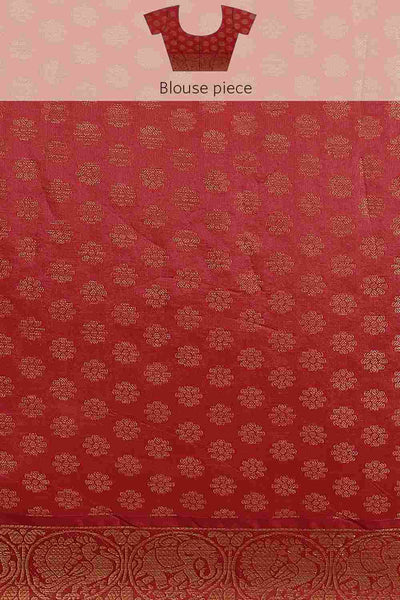 Buy Pista Green Soft Art Silk Floral Printed Banarasi One Minute Saree Online - Zoom In